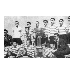 1953 – Celebração do 2º tricampeonato do Futebol leonino