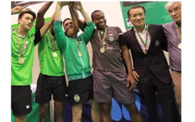 2017 – Bicampeões nacionais de Ténis de Mesa!