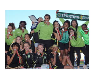 2014 – Campeãs nacionais de Atletismo em pista com domínio total