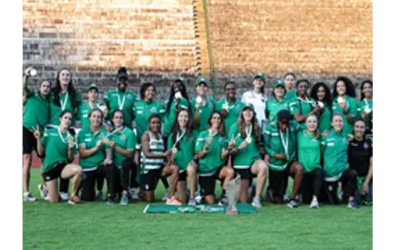 2018 – Octocampeãs nacionais de Atletismo em pista!