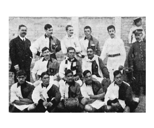 1910 – O início dos contactos internacionais do Futebol leonino