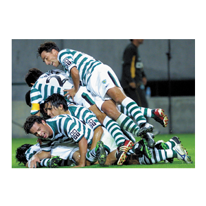 2003 – O 1º jogo oficial no novo Estádio José Alvalade