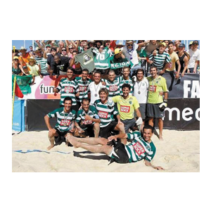 2010 – Uma equipa fabulosa no 1º título nacional de Futebol de Praia!