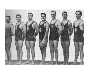 1922 – Vencedores do 1º Campeonato de Portugal de Polo Aquático