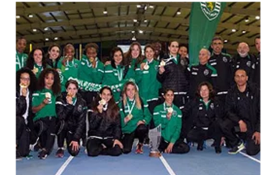 2018 – Campeãs nacionais de Atletismo em pista coberta, e homens a 1 ponto do título…