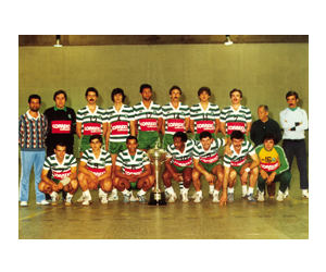 1984 – Capitaneados por Brito, Campeões Nacionais de Andebol pela 15ª vez