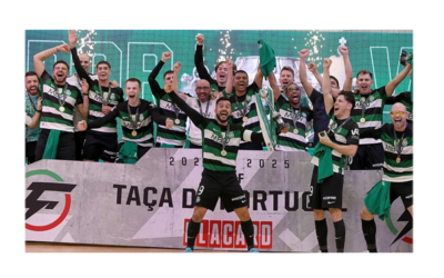 2025 – Ganhámos pela 10ª vez a Taça de Portugal em Futsal!