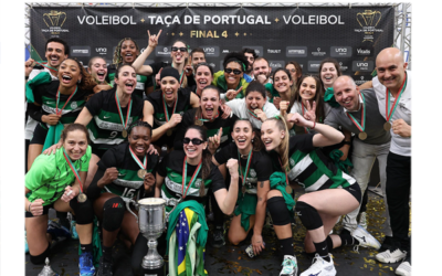 2025 – Voleibol feminino venceu a Taça de Portugal pela 4ª vez!